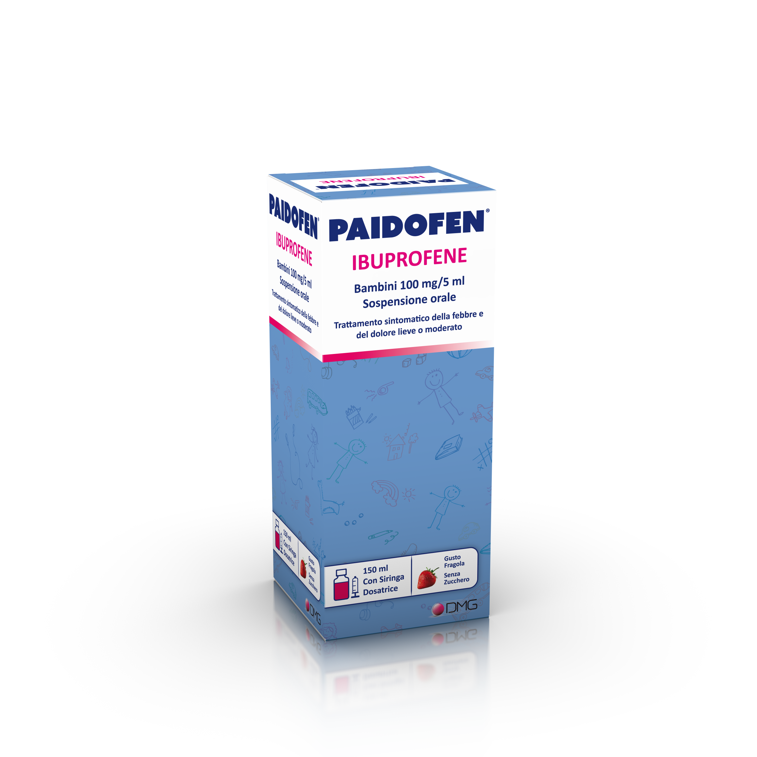 PAIDOFEN*OS 150ML FRAGOLA - Farmacia Mastrangelo 
