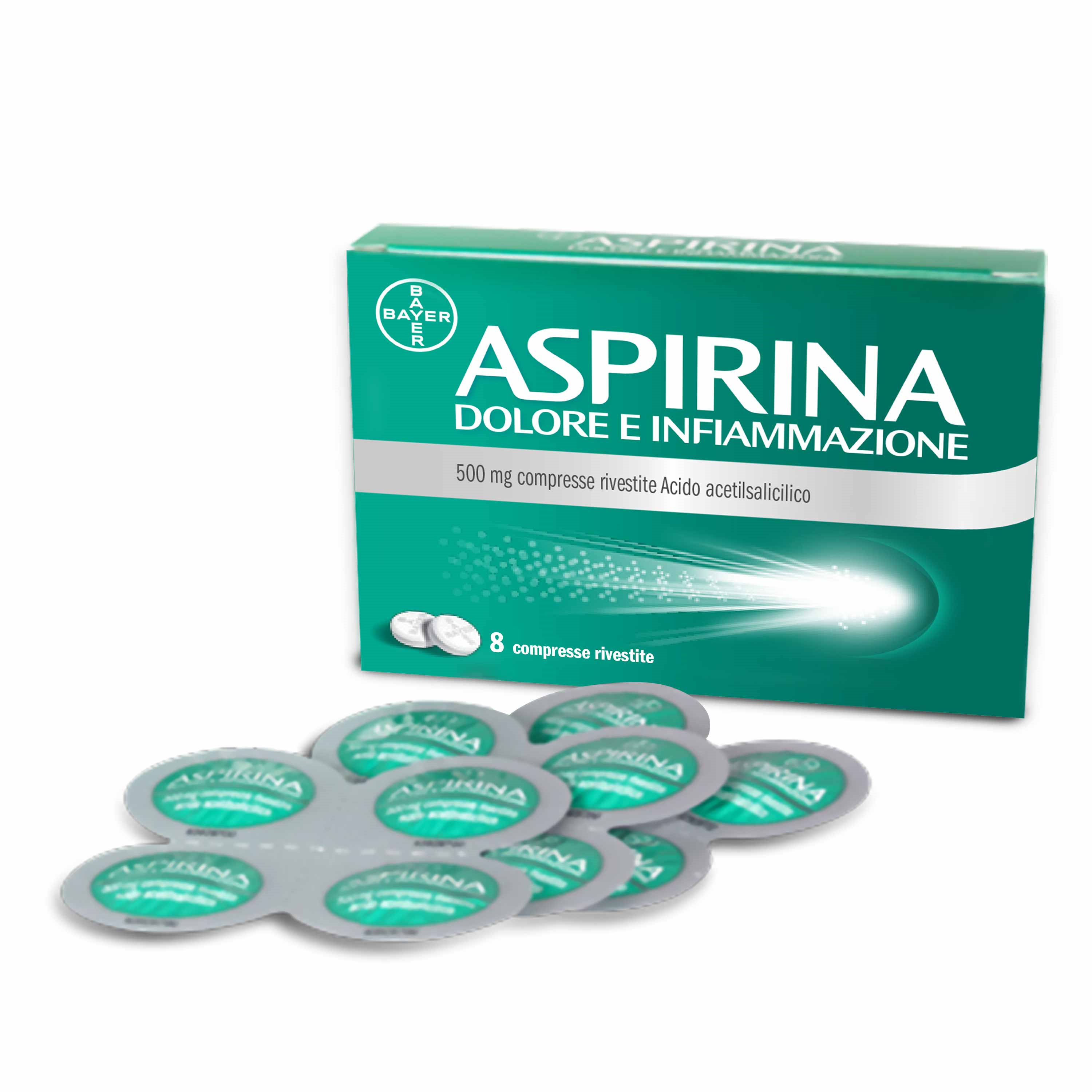 ASPIRINA DOLORE INF*8CPR 500MG - Farmacia Mastrangelo 