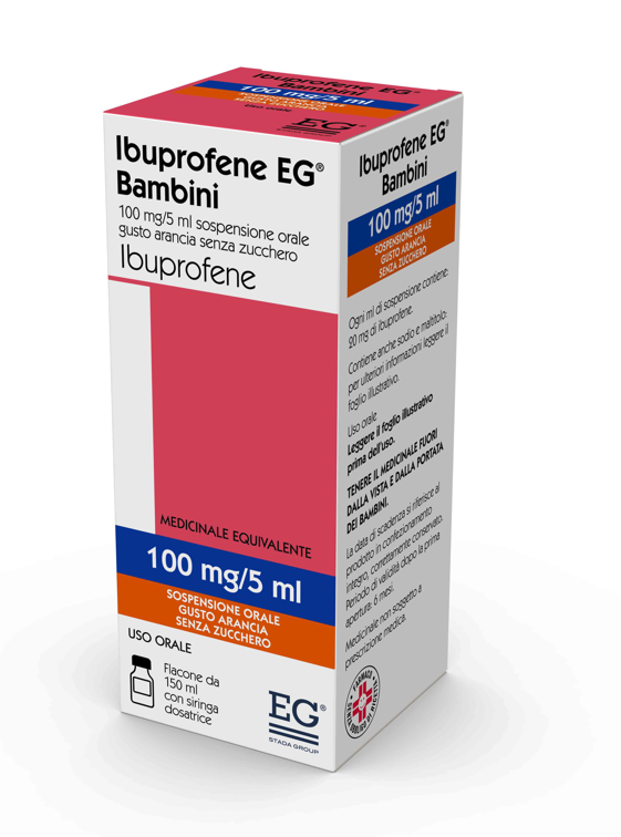 IBUPROFENE EG*BB 150ML ARANCIA - Farmacia Mastrangelo 