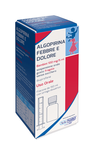 ALGOPIRINA FEBBRE DOL*150ML FR - Farmacia Mastrangelo 