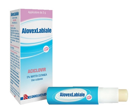 ALOVEXLABIALE*MAT CUT 3G 5% - Farmacia Mastrangelo 