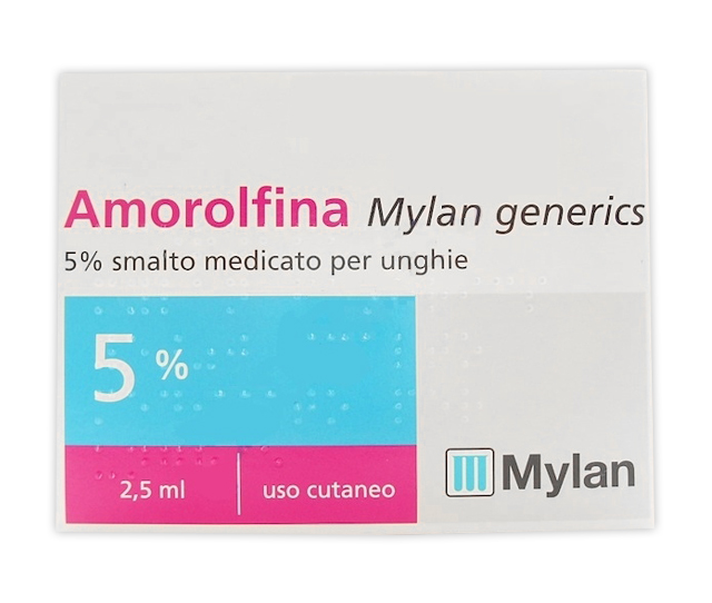 AMOROLFINA MY*SMALTO 2,5ML 5% - Farmacia Mastrangelo 