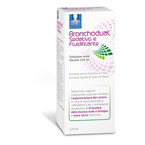 BRONCHODUAL SEDATIVO FLU*120ML - Farmacia Mastrangelo 