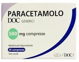 PARACETAMOLO DOC*30CPR 500MG - Farmacia Mastrangelo 
