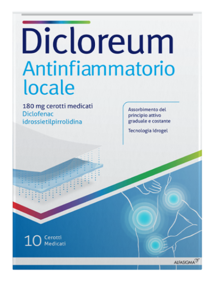 DICLOREUM ANT LOC*10CER MED180 - Farmacia Mastrangelo 