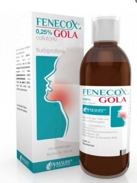 FENECOX GOLA*COLLUT 160ML0,25% - Farmacia Mastrangelo 