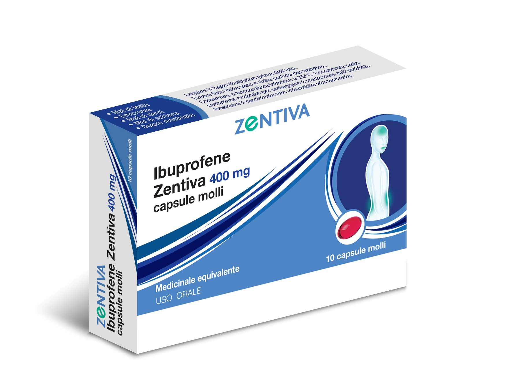 IBUPROFENE ZEN*10CPS 400MG - Farmacia Mastrangelo 