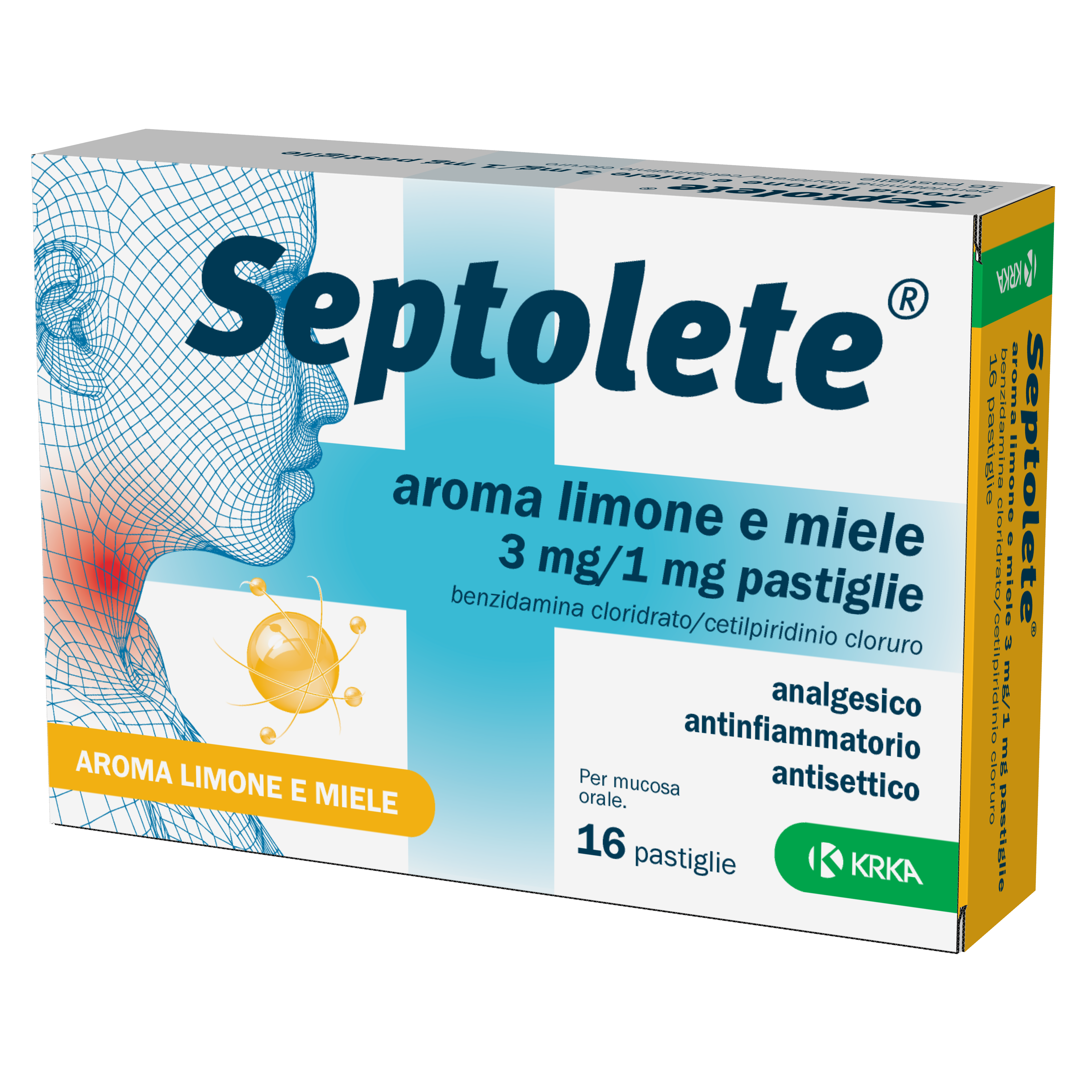 SEPTOLETE*16PAST 3+1MG LIM MIE - Farmacia Mastrangelo 
