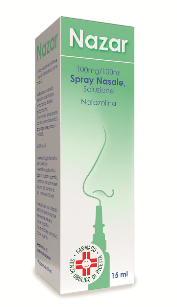 NAZAR*SPRAY NAS 15ML 1MG/ML - Farmacia Mastrangelo 