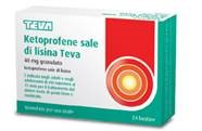 KETOPROFENE LISINA TEVA*24BS - Farmacia Mastrangelo 