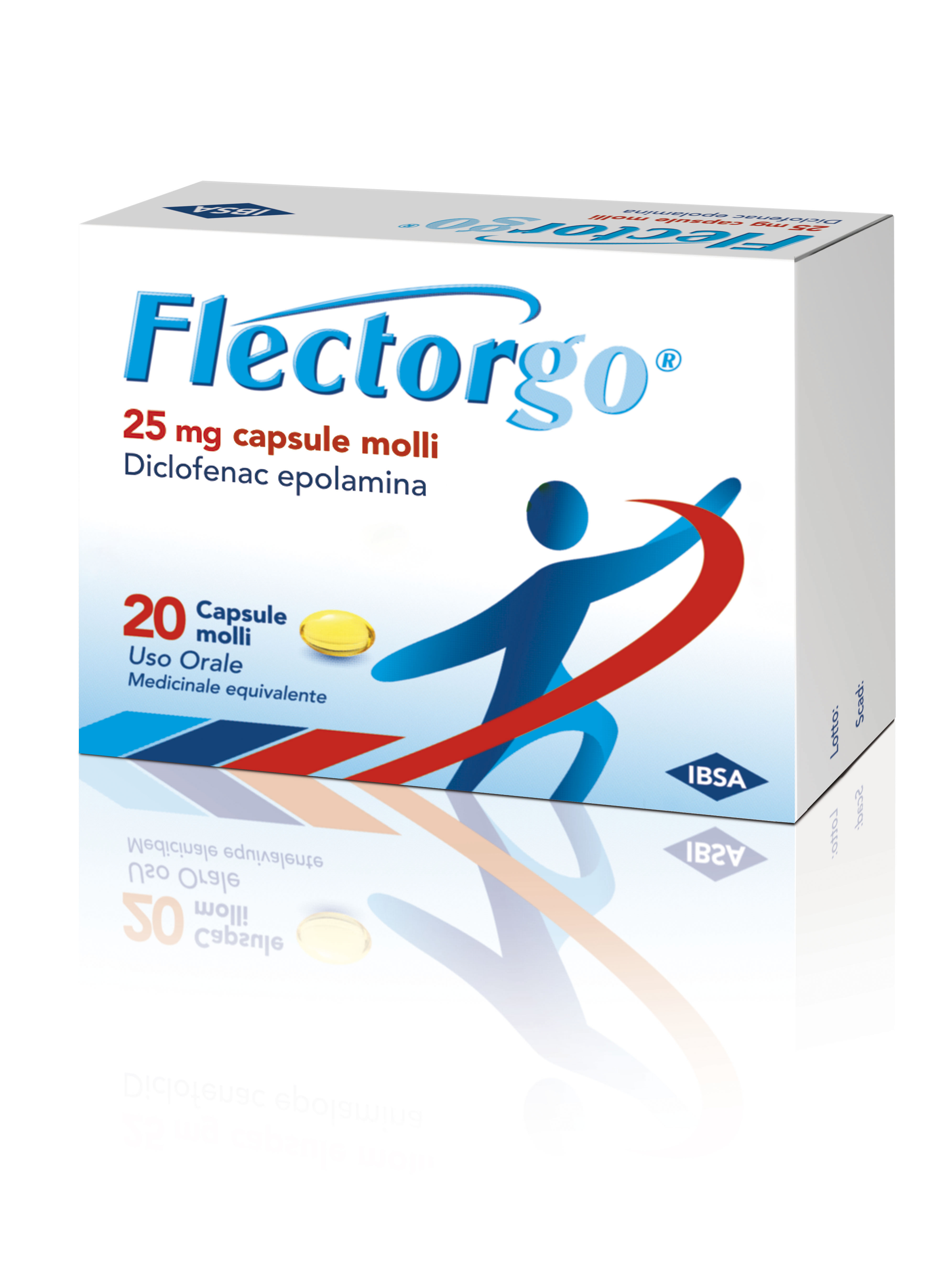 FLECTORGO*20CPS MOLLI 25MG - Farmacia Mastrangelo 