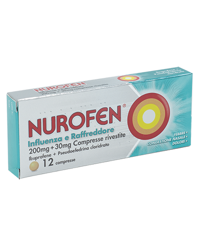 NUROFEN INFLUENZA RAFFR*12CPR - Farmacia Mastrangelo 