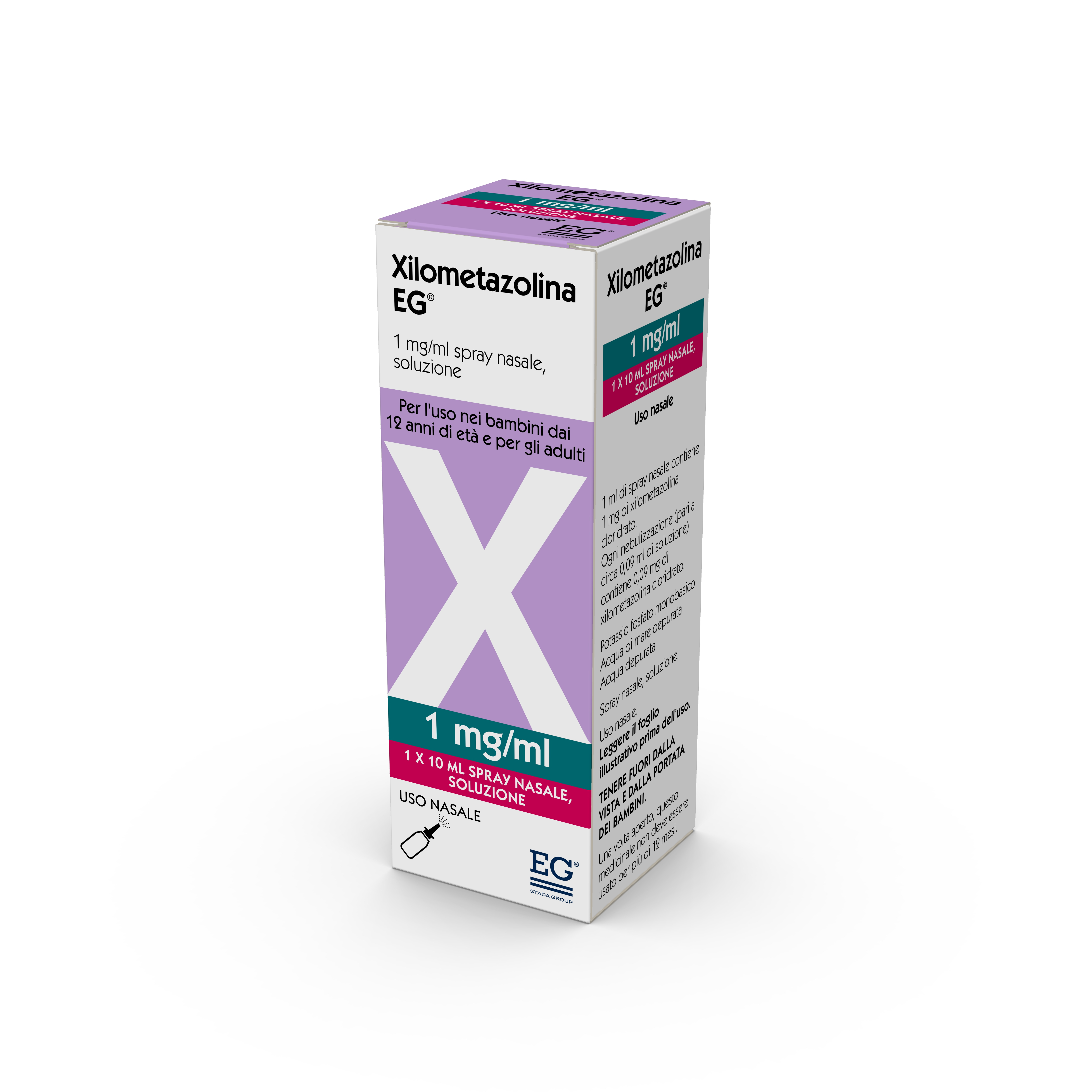 XILOMETAZOLINA EG*SPR10ML 10MG - Farmacia Mastrangelo 