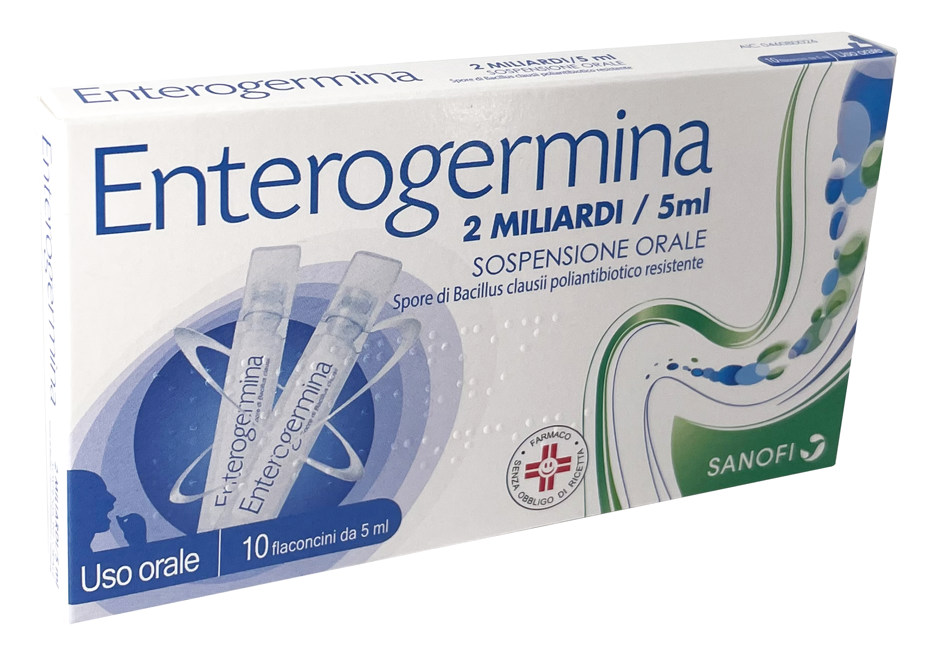 ENTEROGERMINA*OS 10FL 2MLD/5ML - Farmacia Mastrangelo 