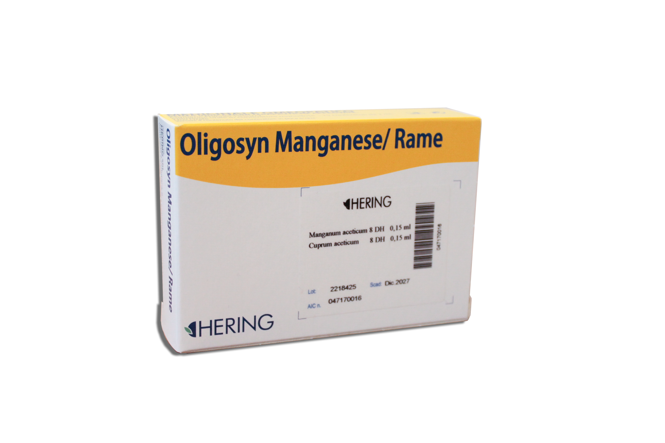 OLIGOSYN MANG RAME*15CONT 2ML - Farmacia Mastrangelo 