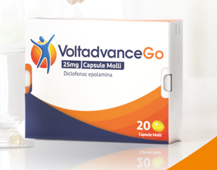 VOLTADVANCEGO*20CPS MOLLI 25MG - Farmacia Mastrangelo 