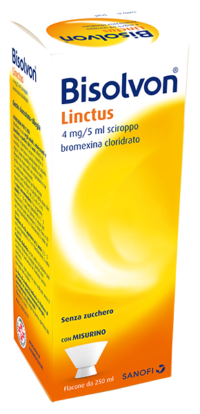 BISOLVON*SCIR FL 250ML 4MG/5ML - Farmacia Mastrangelo 
