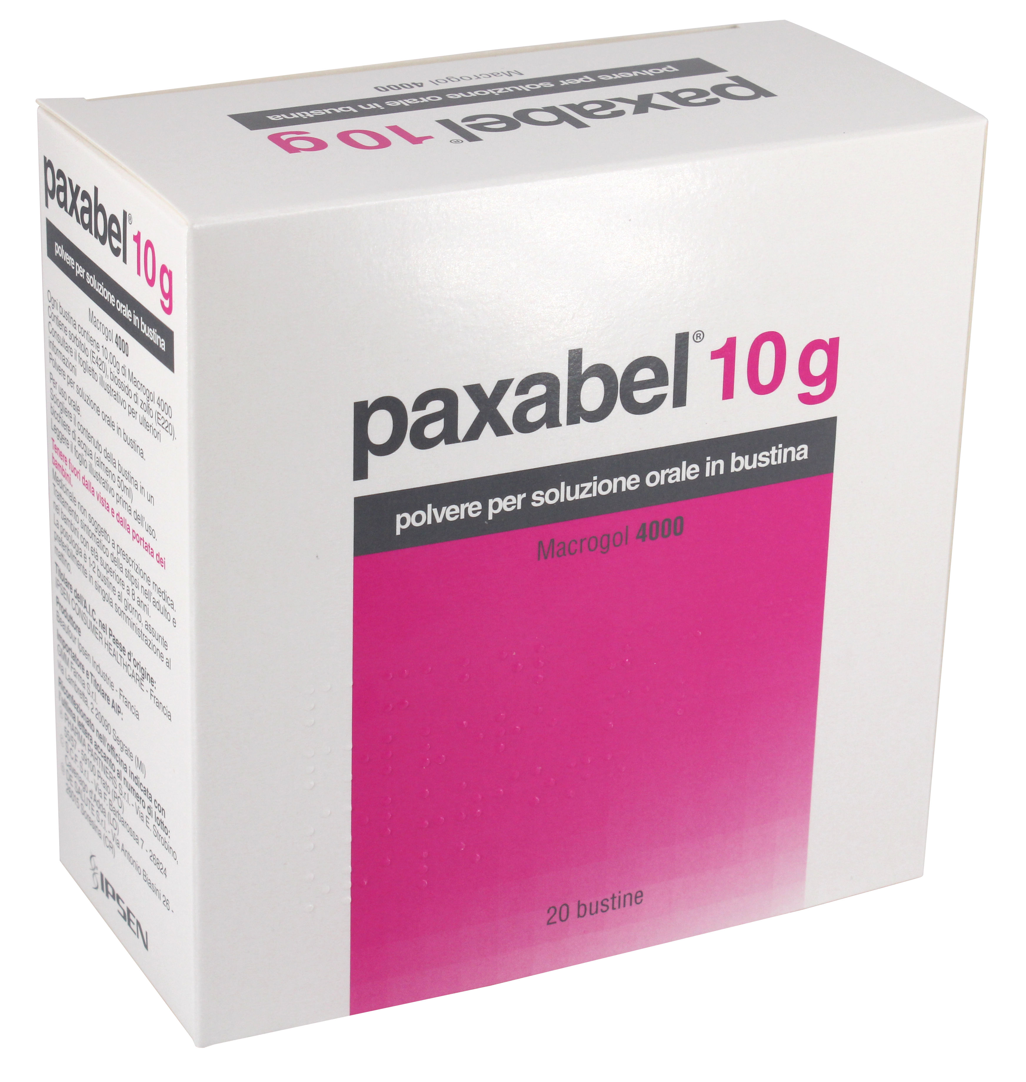 PAXABEL*OS POLV 20BUST 10G - Farmacia Mastrangelo 