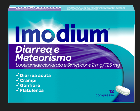 IMODIUM DIARREA E METEOR*12CPR - Farmacia Mastrangelo 