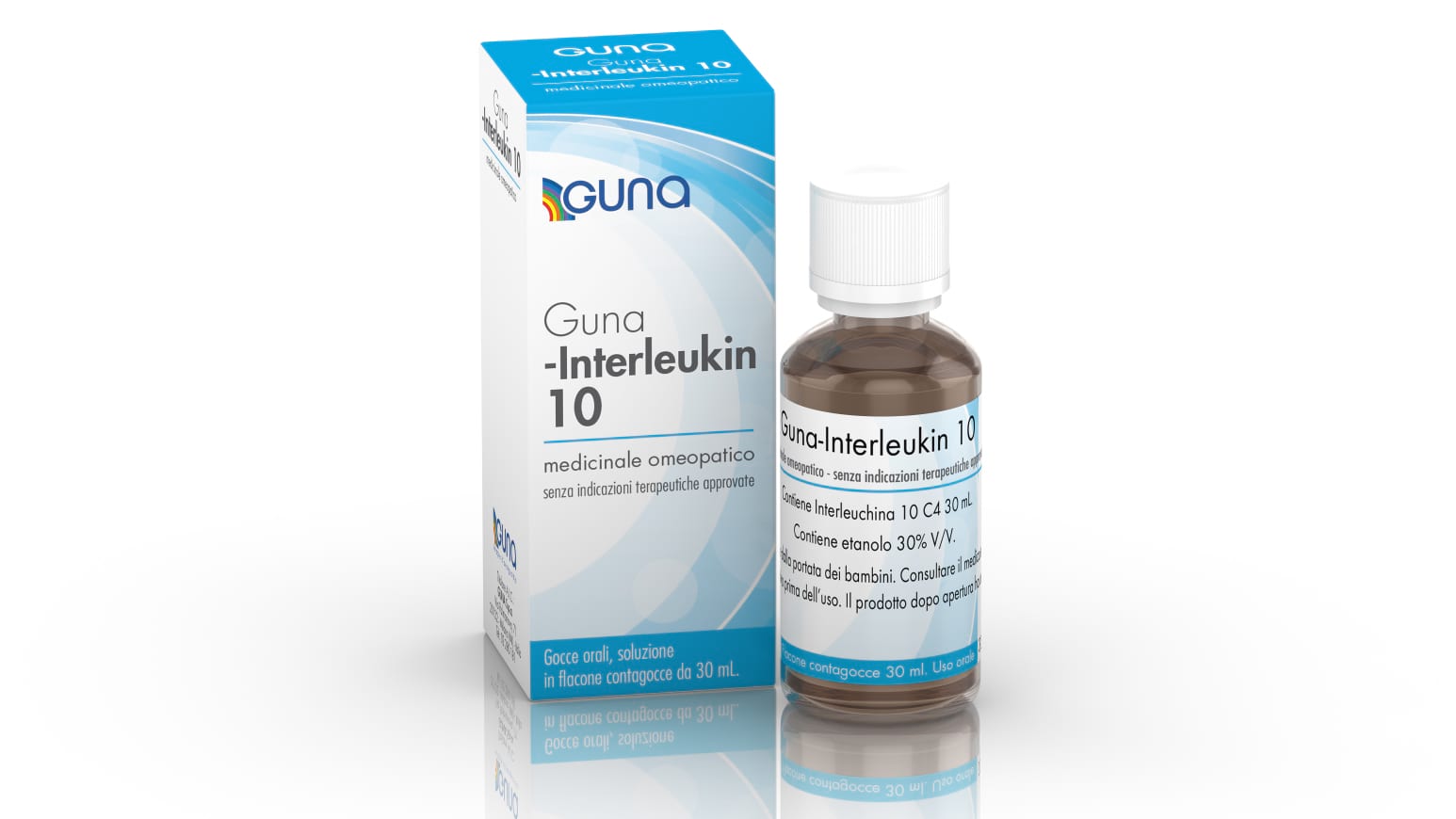 GUNA INTERLEUKIN 10*C4 GTT30ML - Farmacia Mastrangelo 