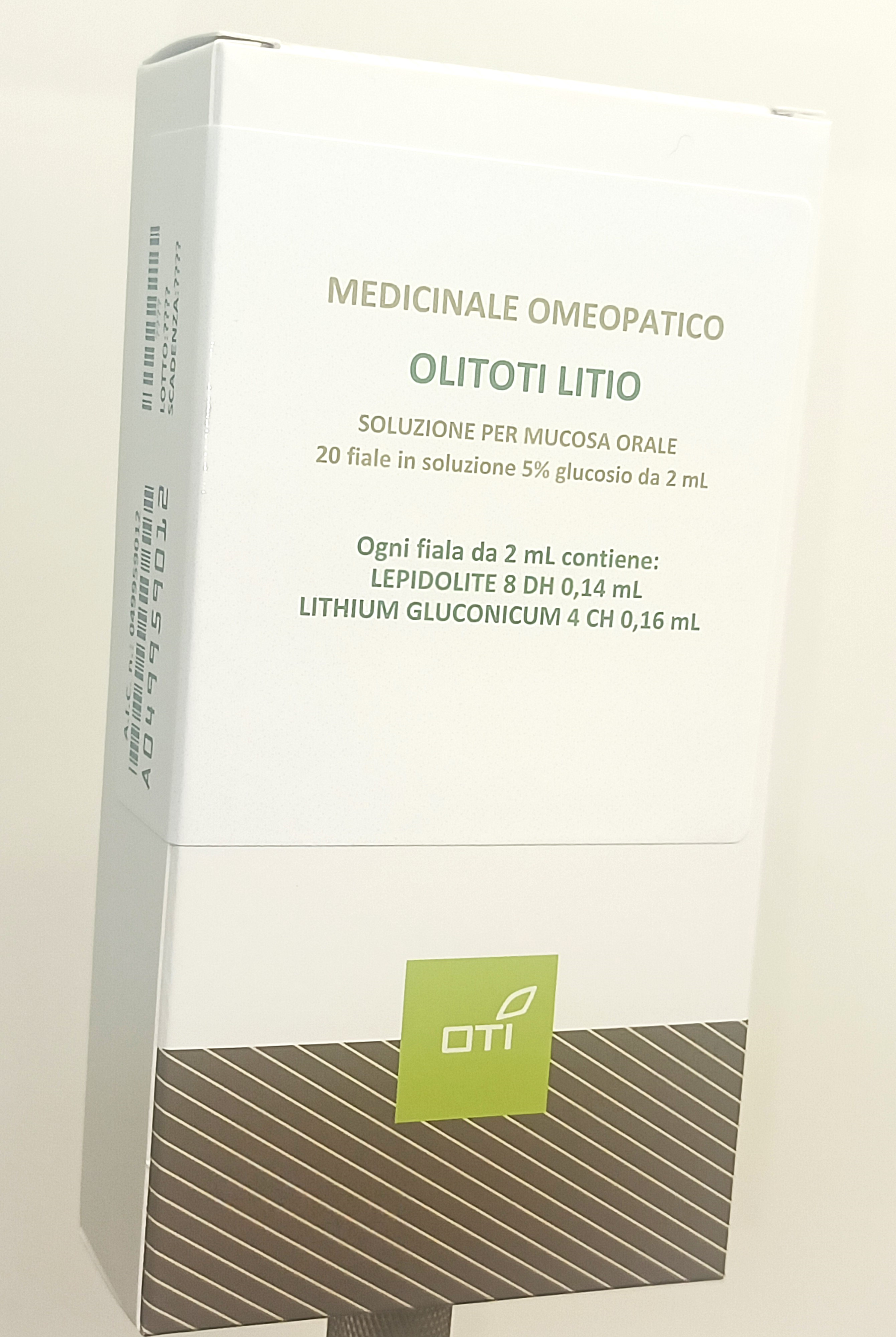 OLITOTI LITIO*OS 20F 5% 2ML - Farmacia Mastrangelo 