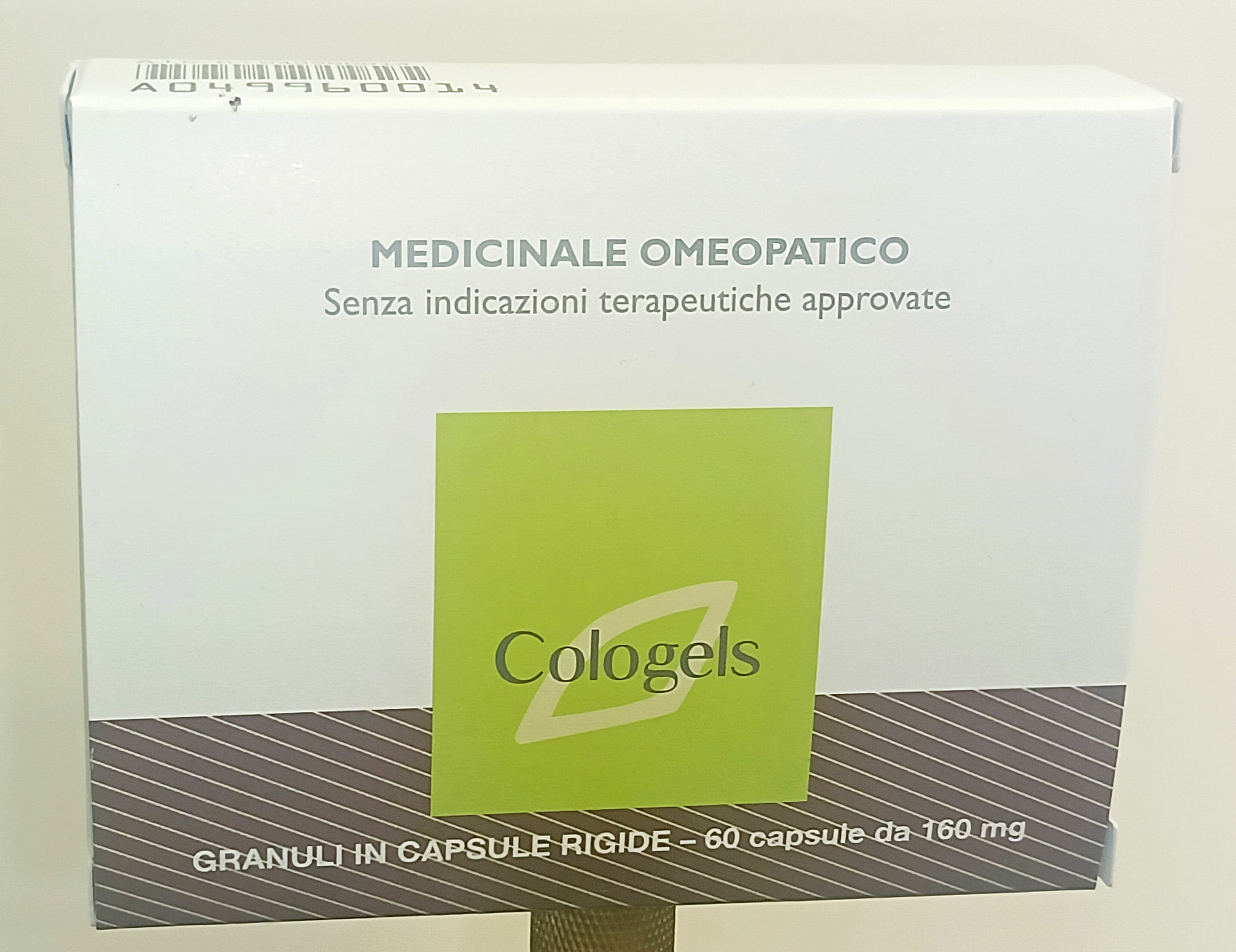 COLOGELS*60CPS 160MG - Farmacia Mastrangelo 