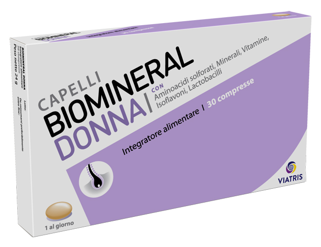 BIOMINERAL DONNA 30 COMPRESSE - Farmacia Mastrangelo 