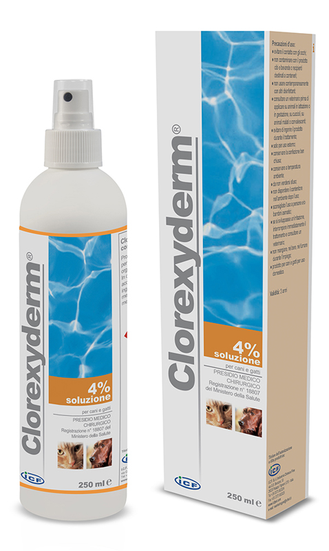 CLOREXYDERM SOLUZIONE 4% 250 ML - Farmacia Mastrangelo 
