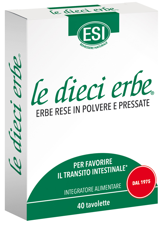ESI LE DIECI ERBE 40 TAVOLETTE - Farmacia Mastrangelo 