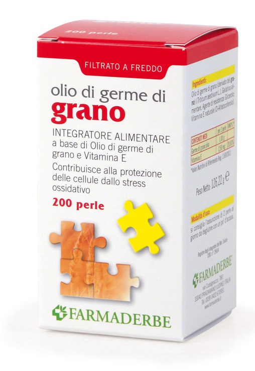 OLIO DI GERME DI GRANO 200 PERLE - Farmacia Mastrangelo 