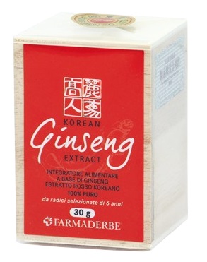 GINSENG KOREAN EXTRACT 30 G - Farmacia Mastrangelo 