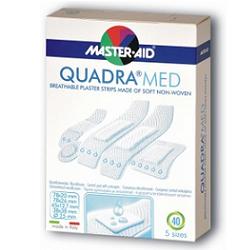 CEROTTO MASTER-AID QUADRA DERMOATTIVO FORMATI ASSORTITI 20 PEZZI - Farmacia Mastrangelo 