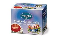 VIROPA MIRTILLO/ROSA CANINA 15 BUSTINE - Farmacia Mastrangelo 