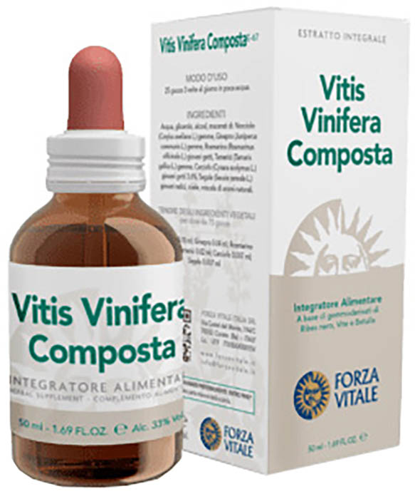 ECOSOL VITIS VINIFERA COMPOSTA GOCCE 50  ML - Farmacia Mastrangelo 