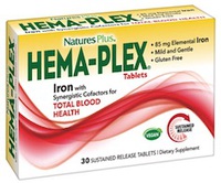 HEMA PLEX FERRO ORGANICO 30 TAVOLETTE - Farmacia Mastrangelo 