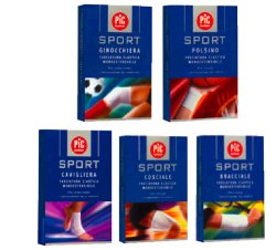 GINOCCHIERA PIC SPORT 222712 ELASTICA MONO ESTENSIBILE PER FISSARE STABILIZZARE E CONTENERE LE ARTICOLAZIONI MISURA MEDIA - Farmacia Mastrangelo 