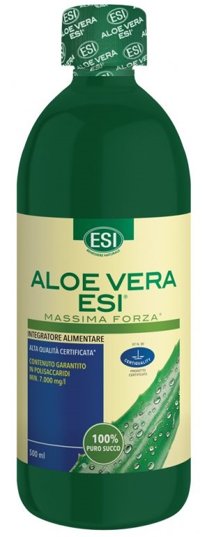ESI ALOE VERA SUCCO MASSIMA FORZA 500 ML - Farmacia Mastrangelo 