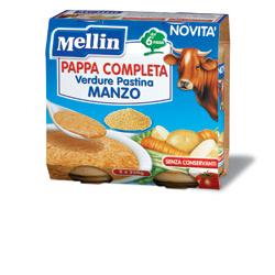 MELLIN PAPPA COMPLETA MANZO 250 G 2 PEZZI - Farmacia Mastrangelo 