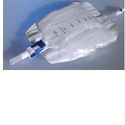 SACCA RACCOGLI URINA DA GAMBA PER INCONTINENZA IN PVC 750 ML TUBO RACCORDO DIRITTO 10 CM+RUBINETTO SCARICO+VALVOLA ANTIREFLUSSO+2 FASCE A BOTTONI 30 PEZZI - Farmacia Mastrangelo 