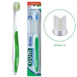 GUM ORTHO SPAZZOLINO ORTODONTICO - Farmacia Mastrangelo 