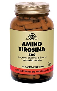 AMINO TIROSINA 500 50 CAPSULE VEGETALI - Farmacia Mastrangelo 