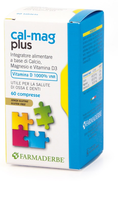 CAL MAG PLUS 60 COMPRESSE - Farmacia Mastrangelo 