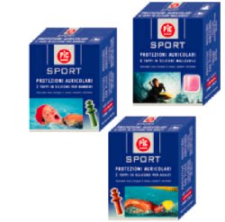 TAPPO AURICOLARE IN SILICONE PIC SPORT PER BAMBINI 2 PEZZI - Farmacia Mastrangelo 