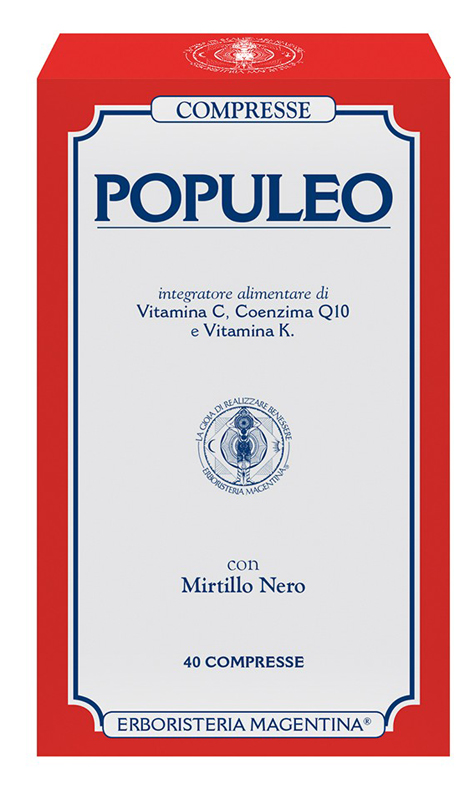 POPULEO COMPRESSE 40 COMPRESSE - Farmacia Mastrangelo 