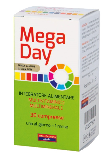 MEGA DAY 30 COMPRESSE - Farmacia Mastrangelo 