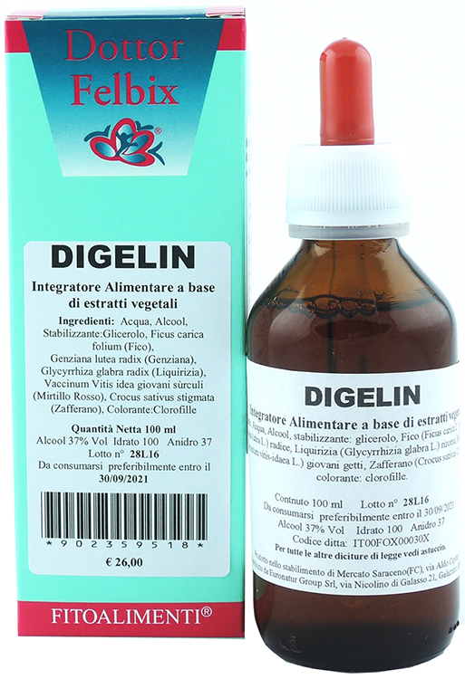 DIGELIN GOCCE 100 ML - Farmacia Mastrangelo 