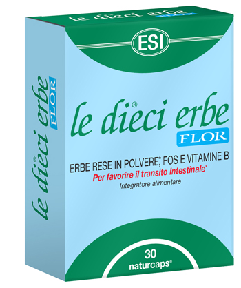 ESI LE DIECI ERBE FLOR 30 CAPSULE - Farmacia Mastrangelo 