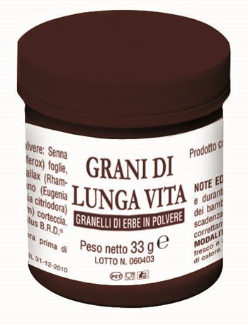 GRANI DI LUNGA VITA 33 G - Farmacia Mastrangelo 