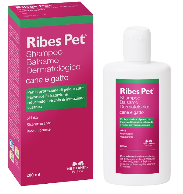 RIBES PET SHAMPOO BALSAMO FLACONE 200 ML - Farmacia Mastrangelo 
