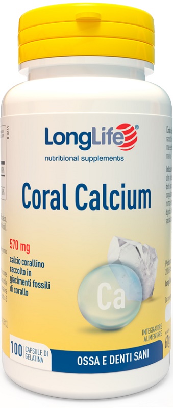 LONGLIFE CORAL CALCIUM 100 CAPSULE - Farmacia Mastrangelo 